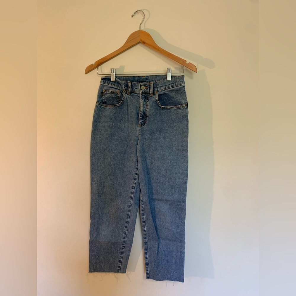 Vintage Ralph Lauren Blue High Rise Jeans